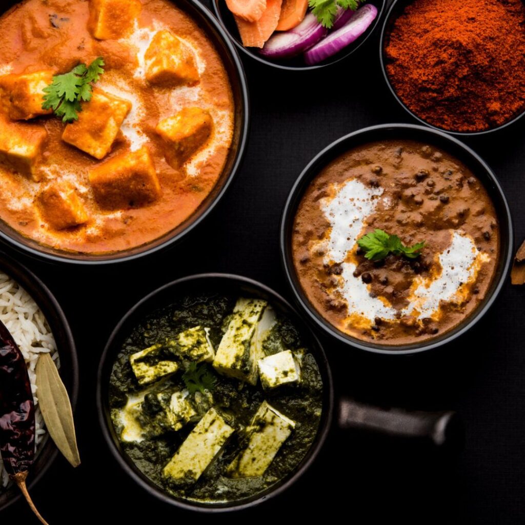 Vegetarian Entree Menu Five Star Indian restaurant NYC